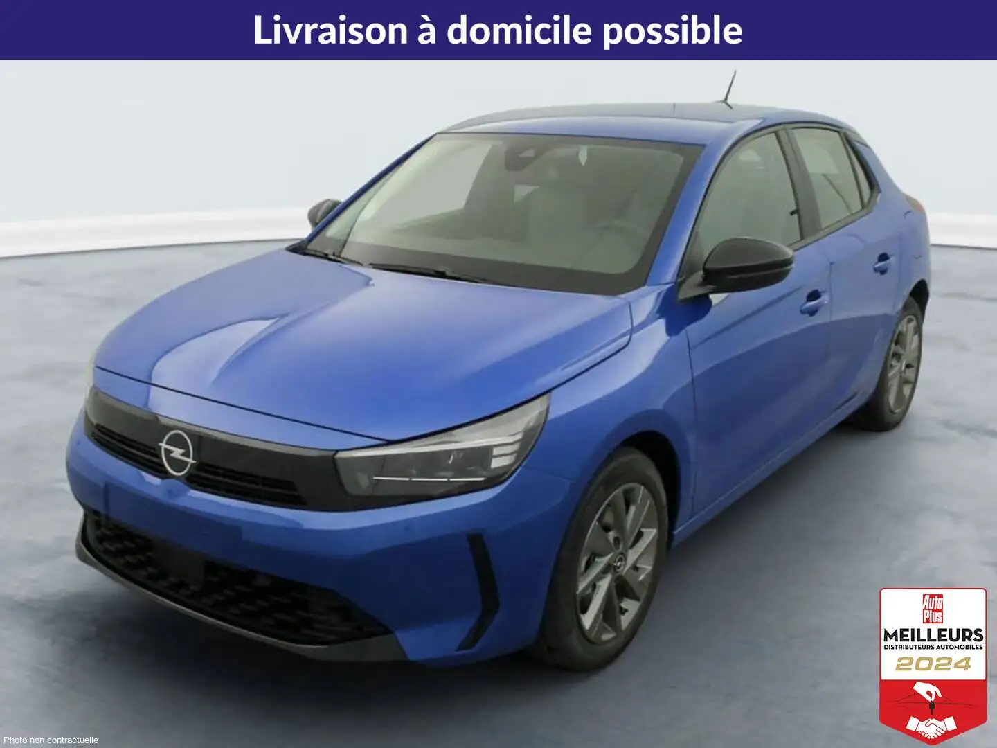 Opel Corsa 1.2 Turbo 100 ch BVM6 Edition Bleu - 1