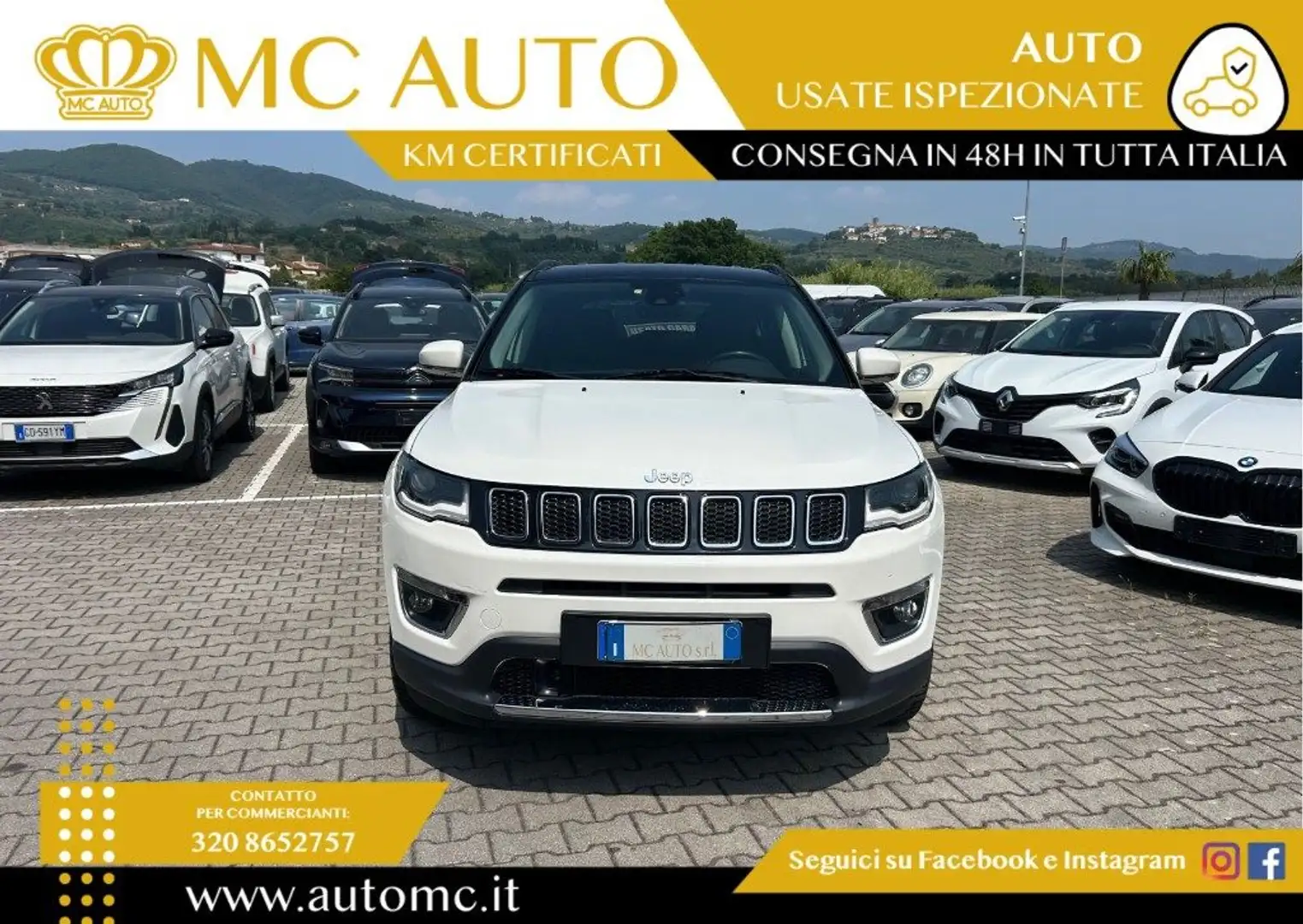 Jeep Compass 2.0 Multijet II aut. 4WD Limited Bianco - 2