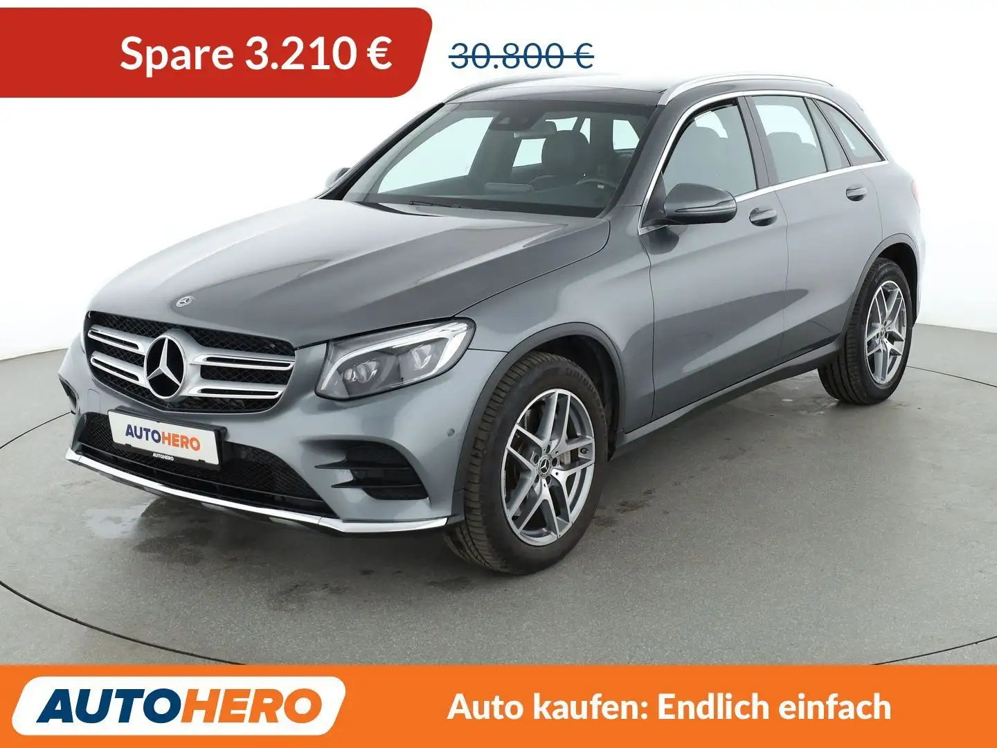 Mercedes-Benz GLC 250 GLC 250 4Matic AMG Line Aut. *NAVI*LED*TEMPO*CAM Šedá - 1
