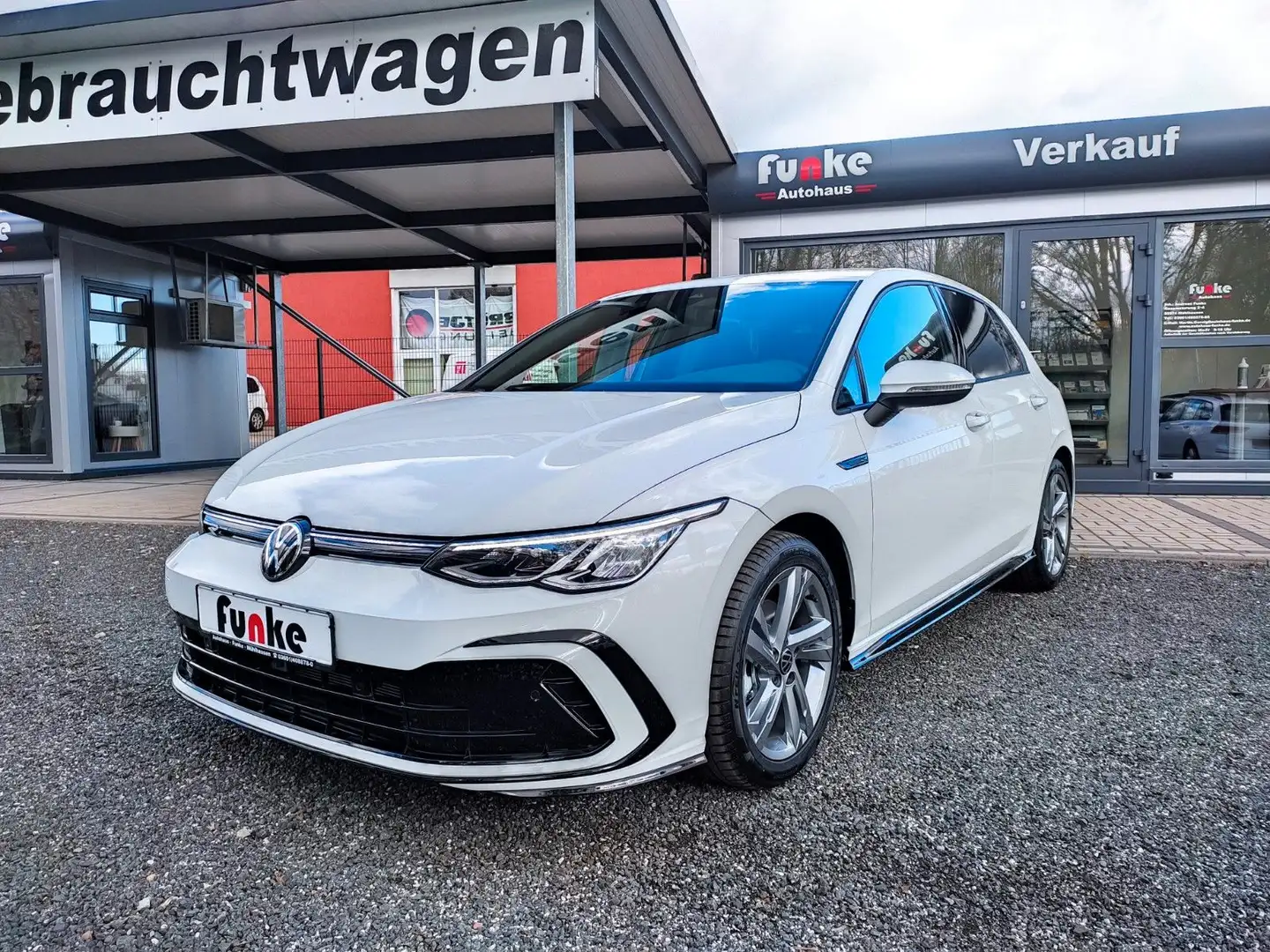 Volkswagen Golf 1.5 TSI OPF R-Line **NAVI**ACC** Weiß - 1