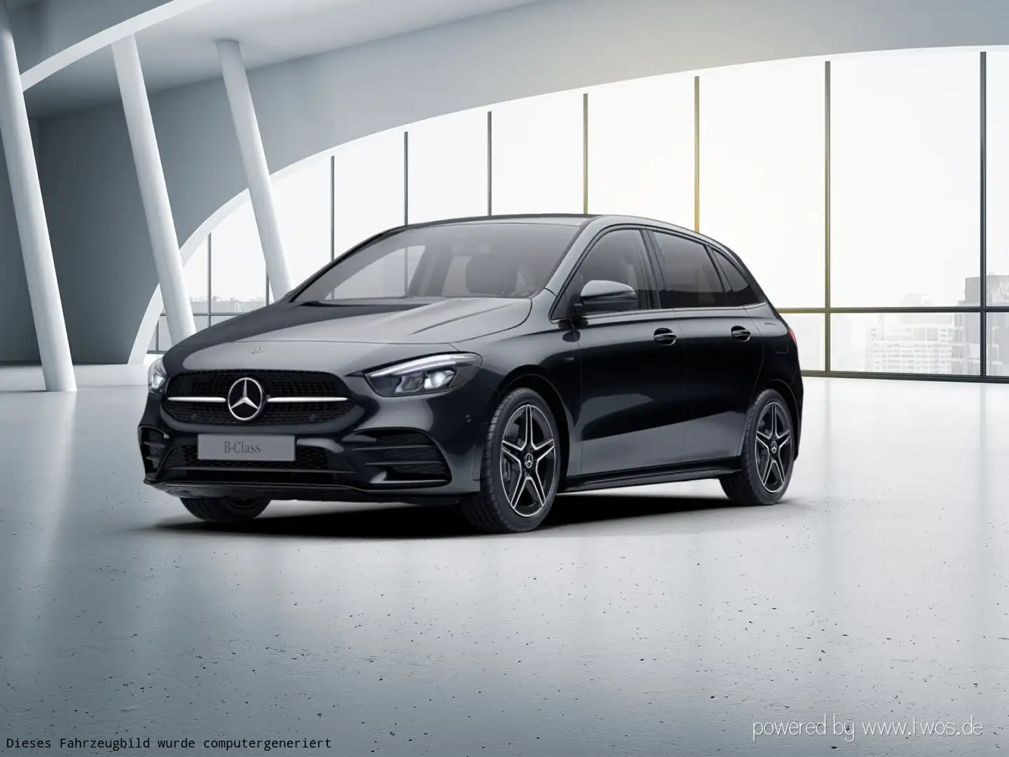 Mercedes-Benz B 250 B 250 e AMG MBUX Prem LED RüCam Night AHK Spur Totw Schwarz - 2