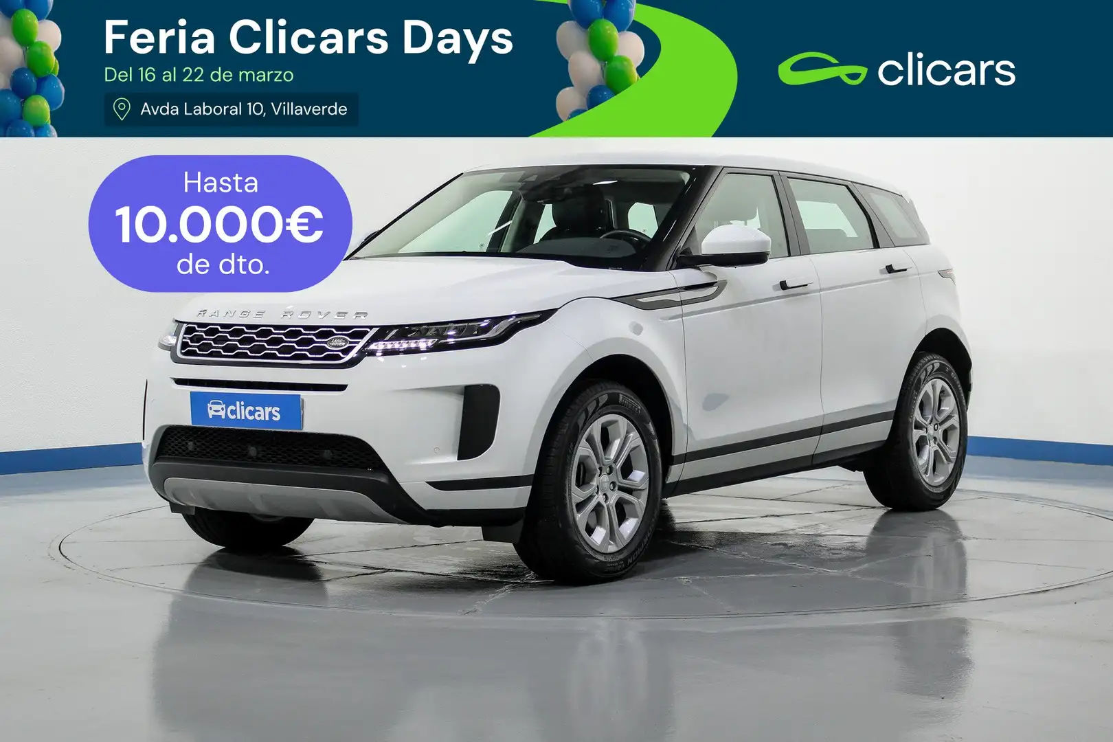 Land Rover Range Rover Evoque 2.0D MHEV S AWD Aut. 150 Blanco - 1