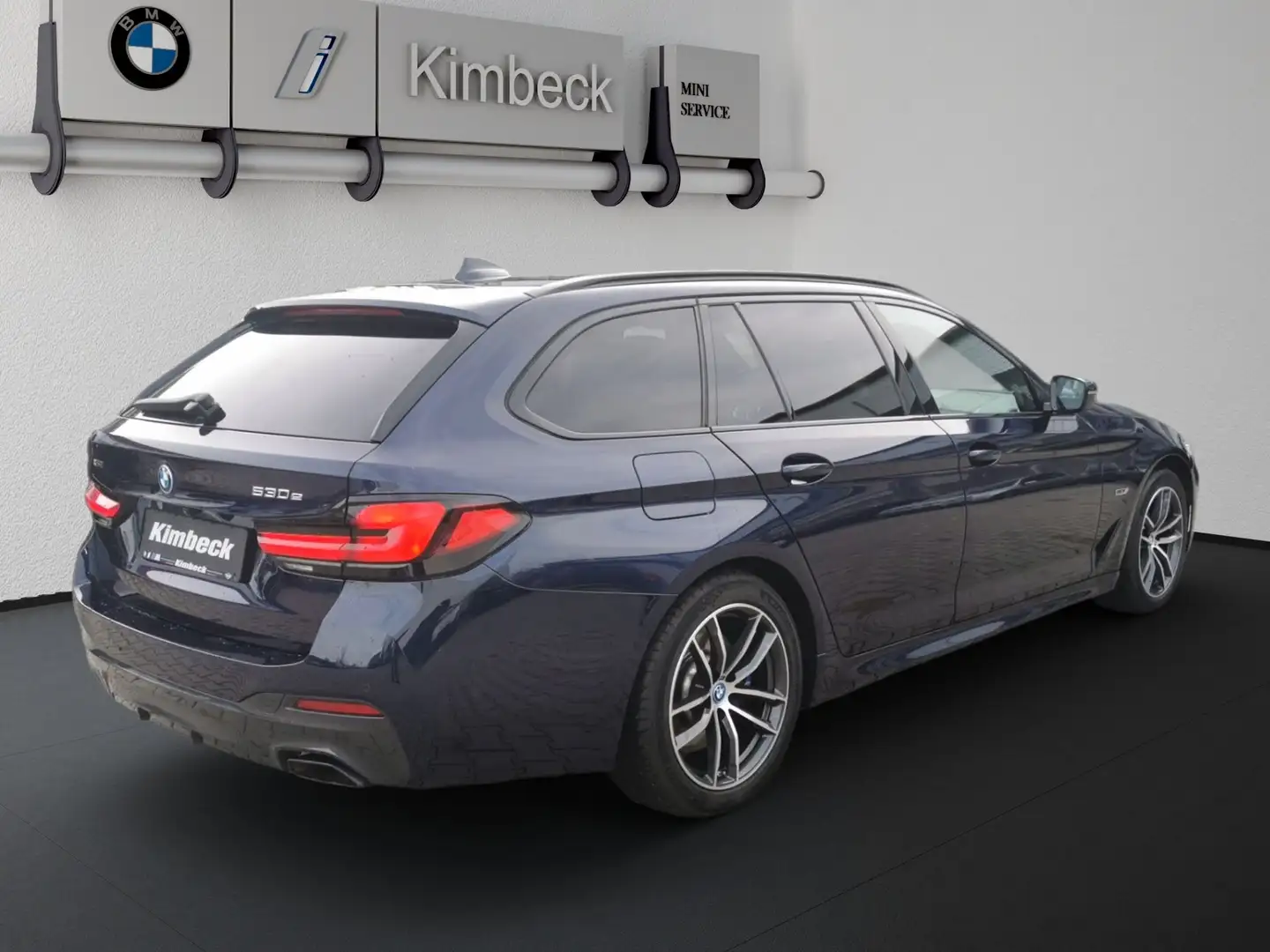 BMW 530 e xDrive Touring M SPORT INDIV TANSANITBLAU Bleu - 2
