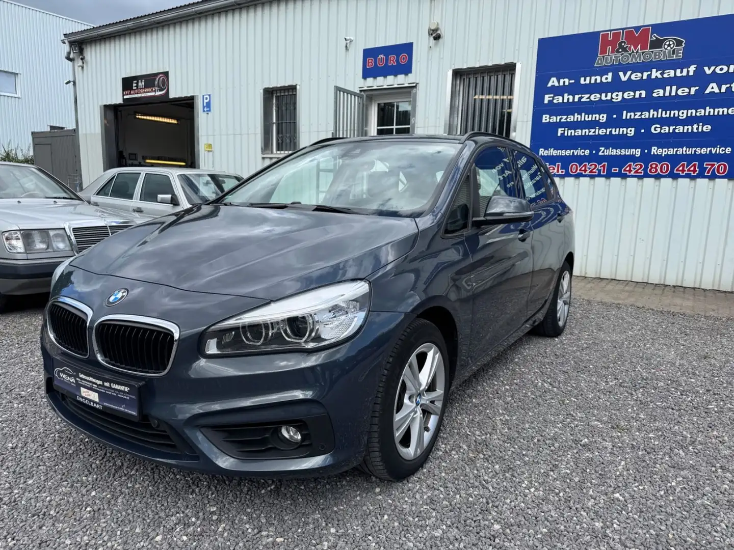 BMW 218 2 Active Tourer 218 d Automatik Navi Tüv Neu Grau - 1
