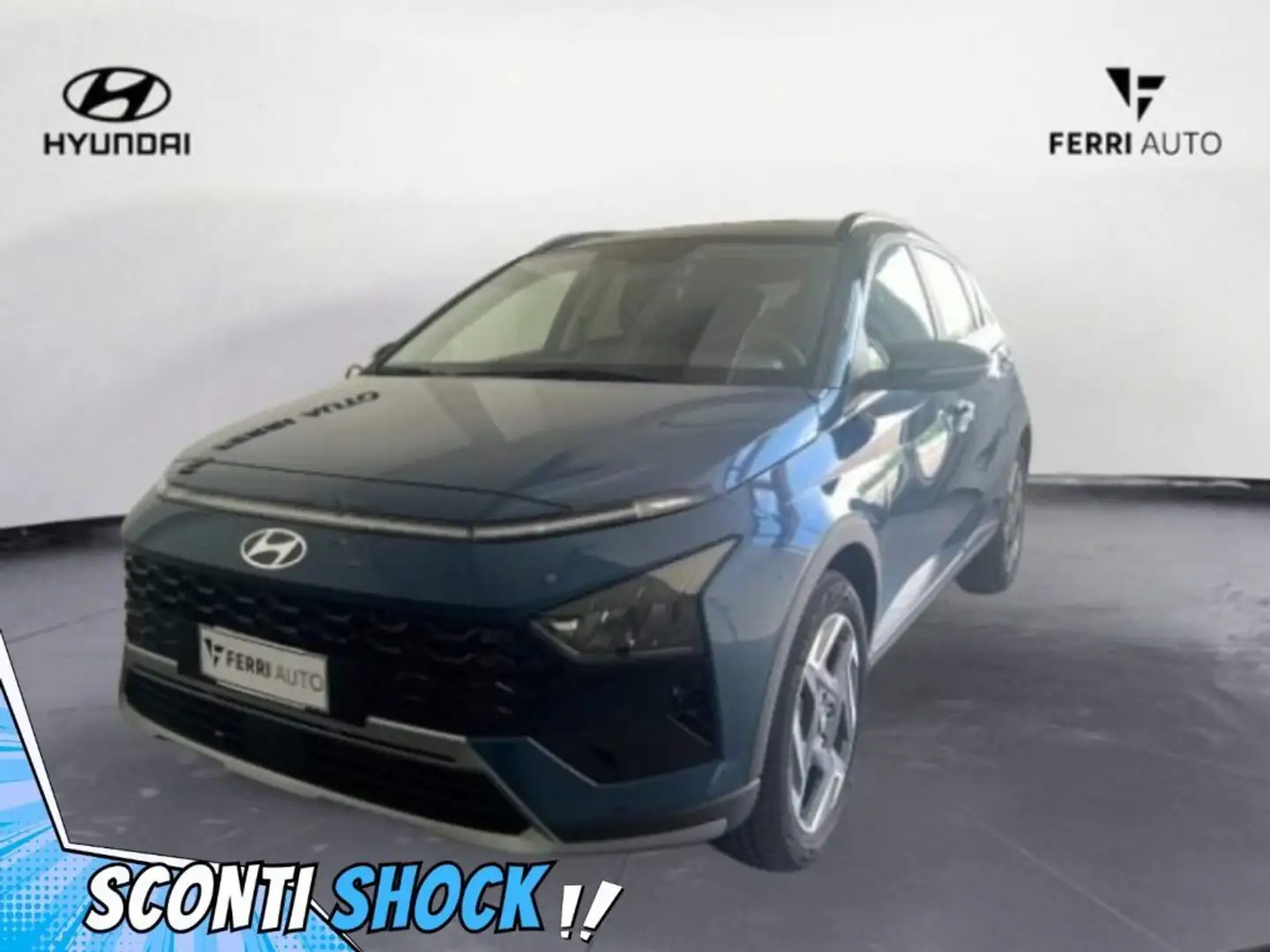 Hyundai BAYON 1.0 T-GDI Hybrid 48V iMT XClass Blau - 1