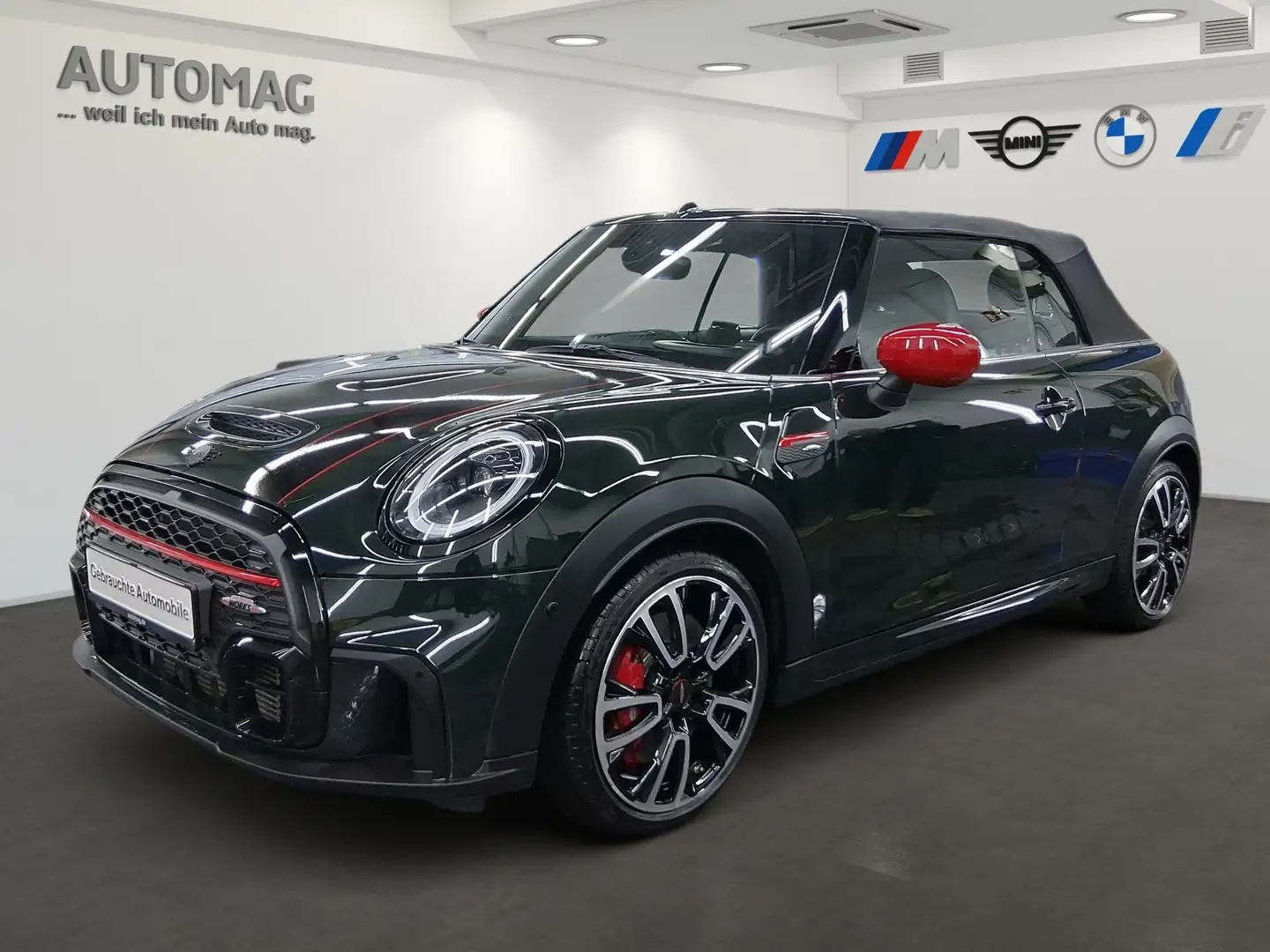 MINI John Cooper Works Cabrio John Cooper Works HeadUp*Rückfahrk*HarmanKardon*Ak Green - 1