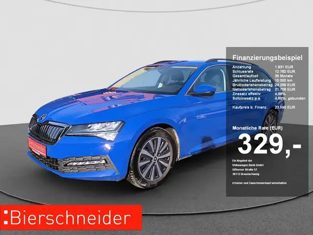 Skoda Superb Combi 1.4 electric/TSI Ambition iV NAVI STANDH RFK