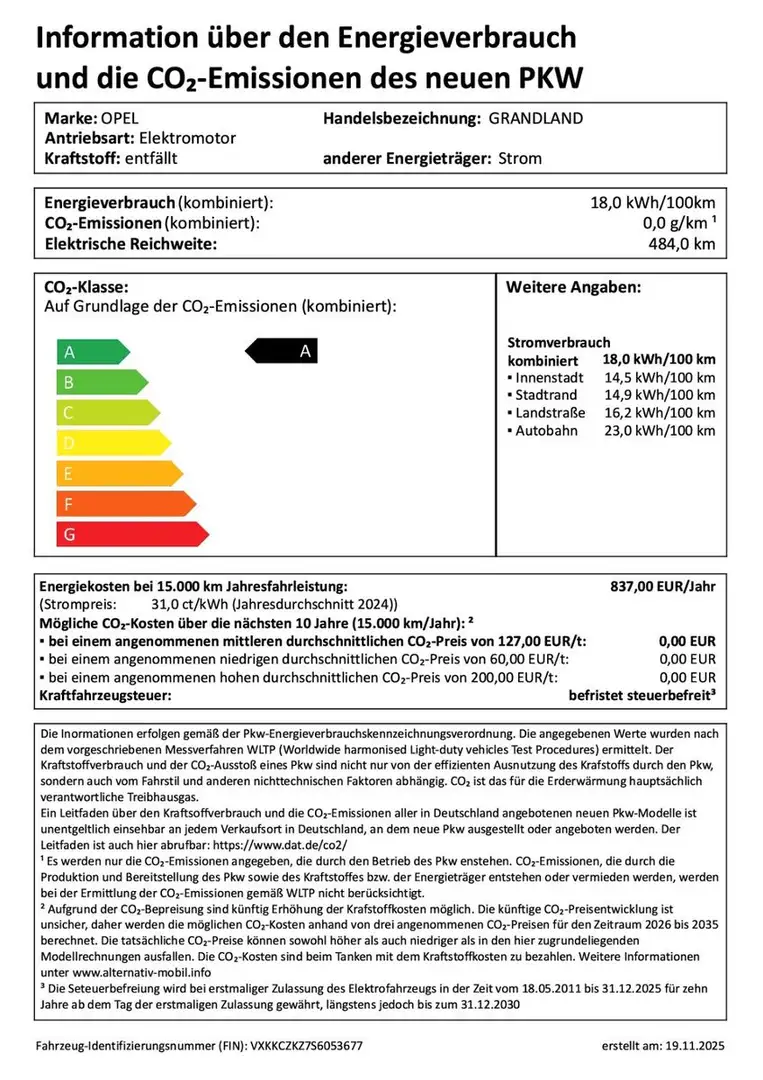 Opel Grandland X Grandland e Ultimate AWD Blanc - 2