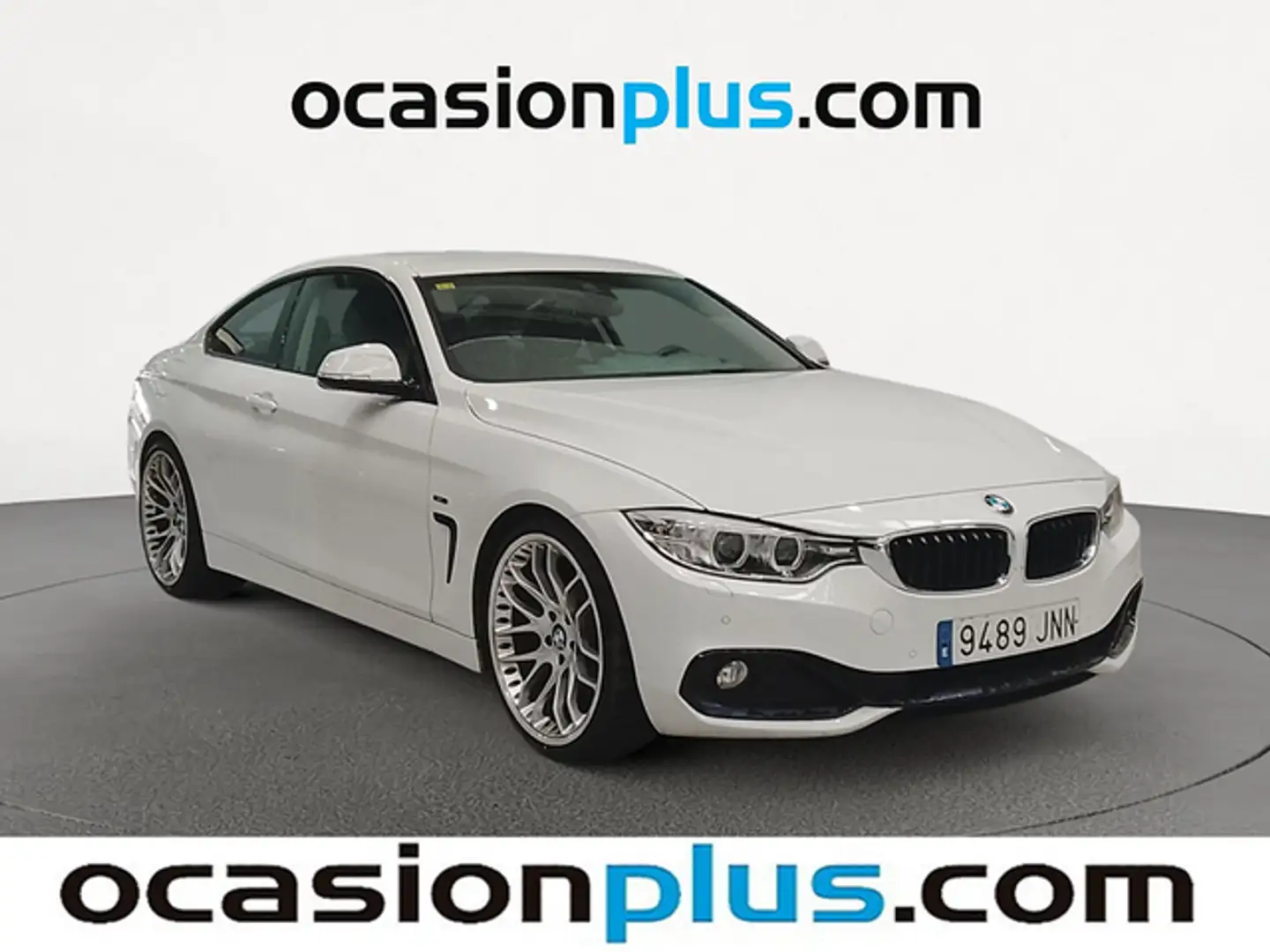 BMW 420 420dA Coupé Blanc - 2