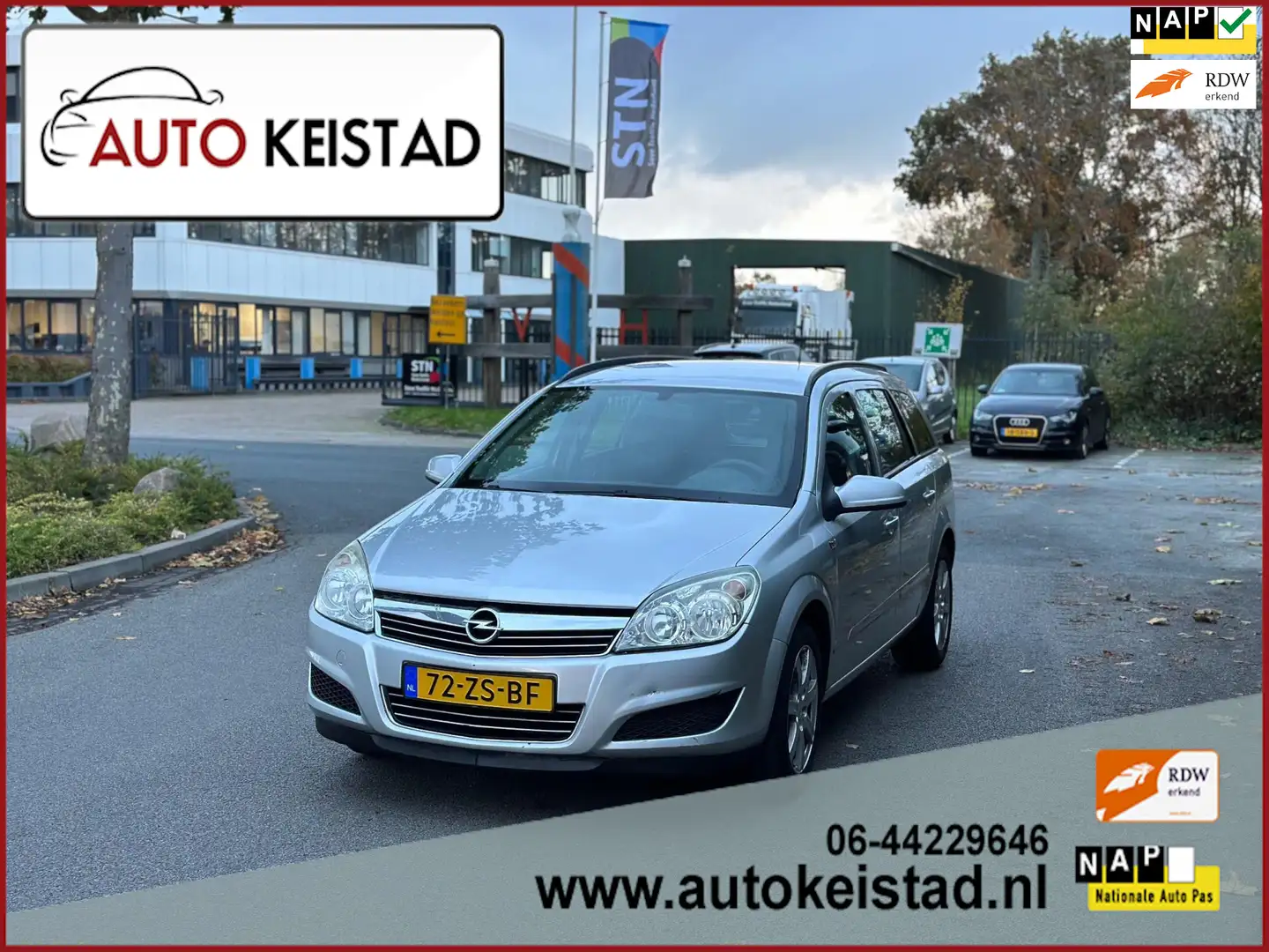 Opel Astra Wagon 1.6 BUSINESS CLIMA/CRUISE/1 JAAR APK! VELE O Grijs - 1