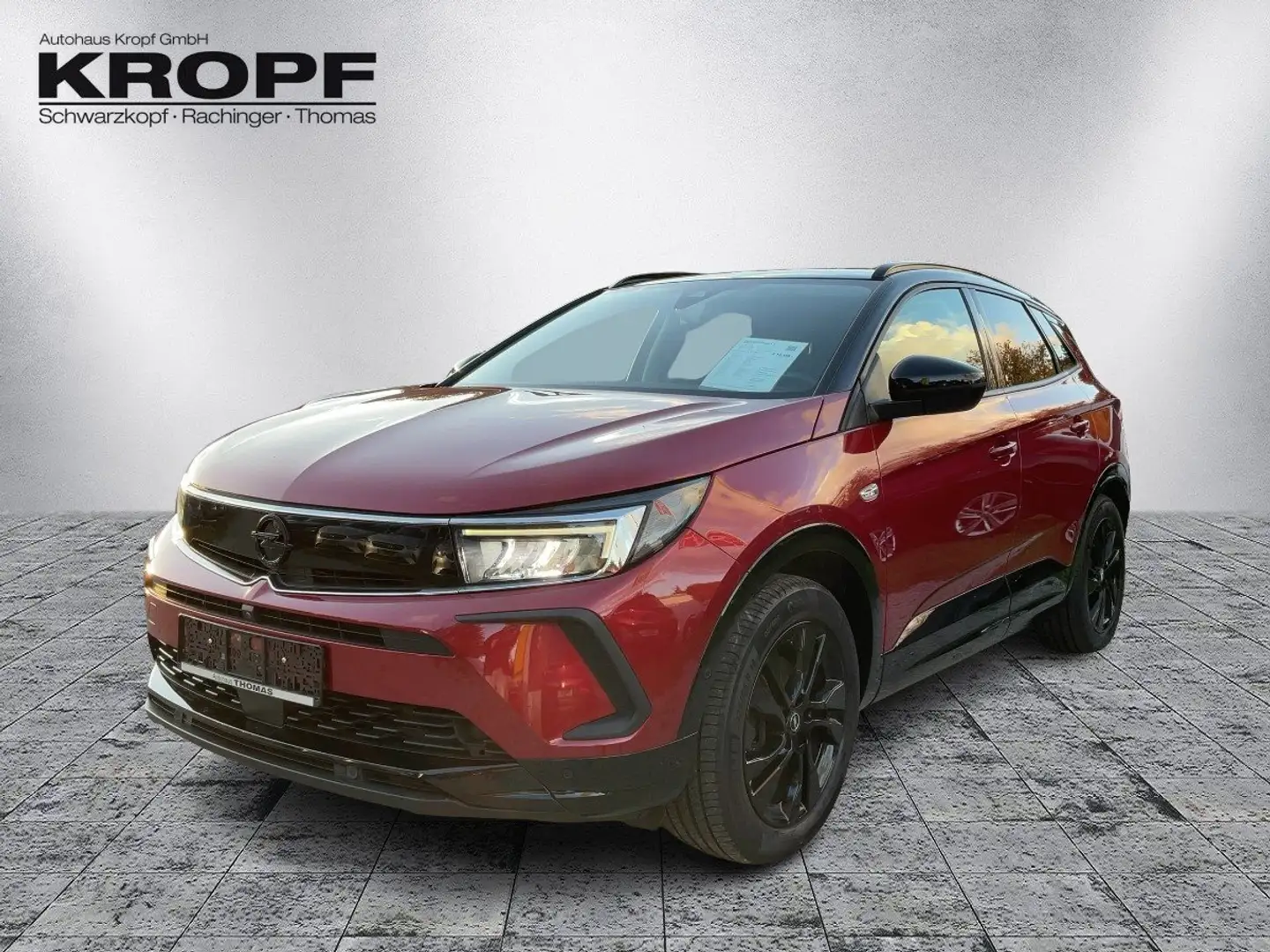 Opel Grandland 1.2 Turbo GS Line Alcantara+LED+Navi Rouge - 2