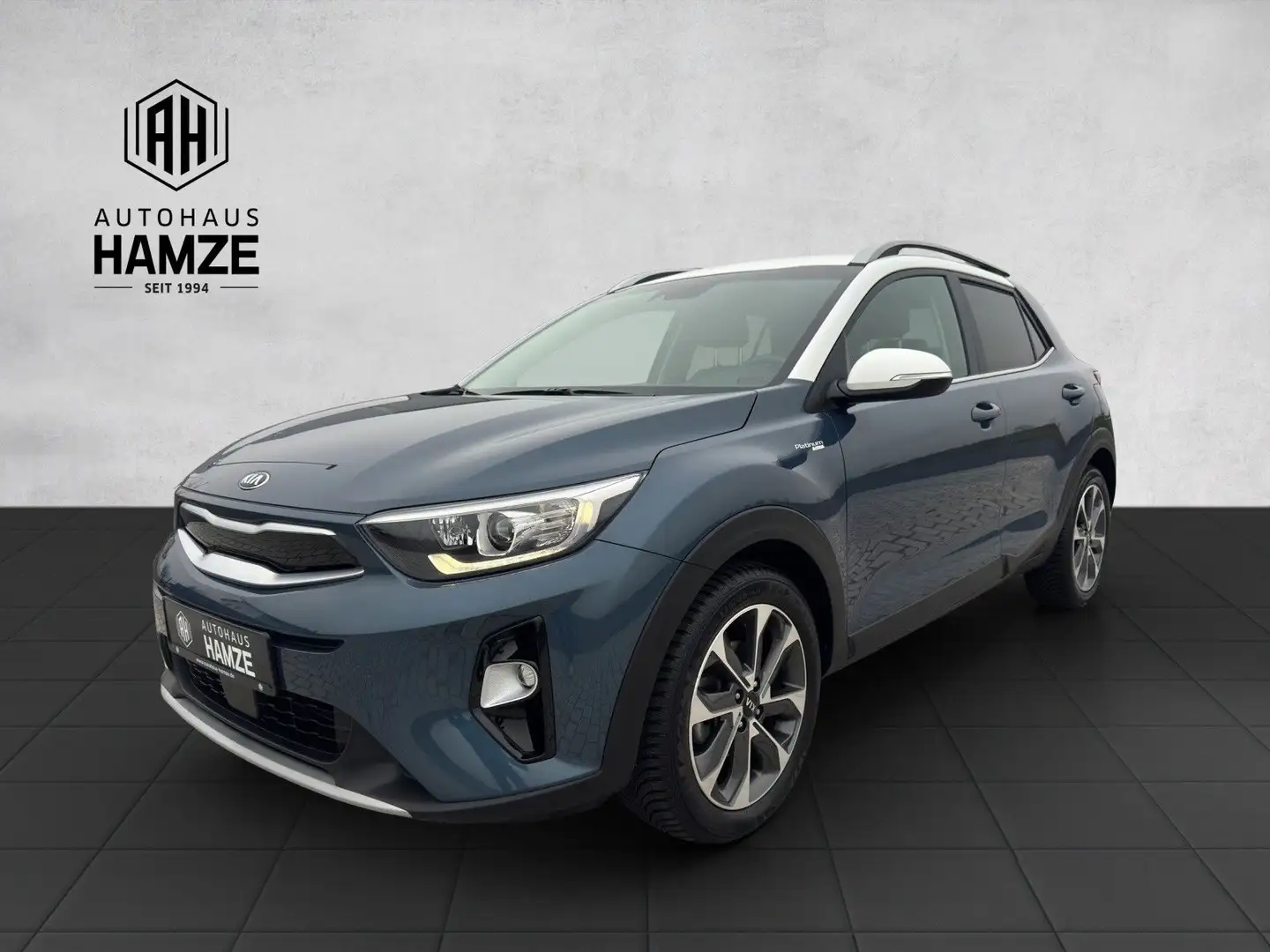 Kia Stonic Platinum Edition|Kamera|Navi|BLIS|CarPlay Blau - 1