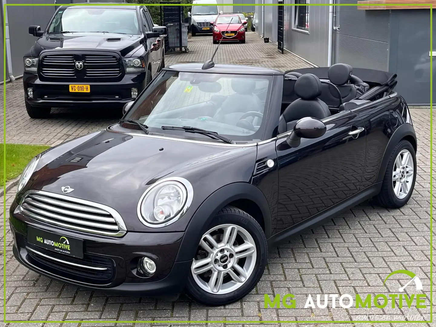 MINI Cooper Cabrio Mini 1.6 Chili | Leder | Navi | NL auto | Dealerau Bruin - 2