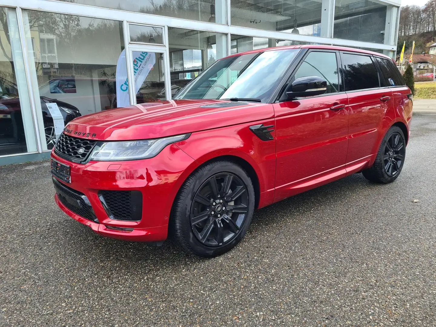 Land Rover Range Rover Sport HSE 7-Sitzer RECHTSLENKER Rot - 1