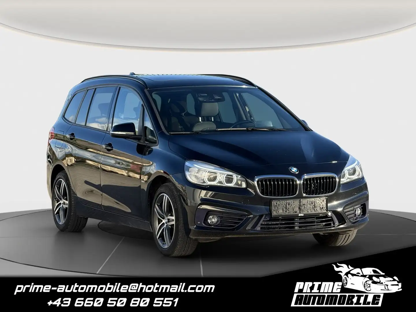 BMW 218 d xDrive Gran Tourer Sport Line Aut.**HUD**PANO** Noir - 1