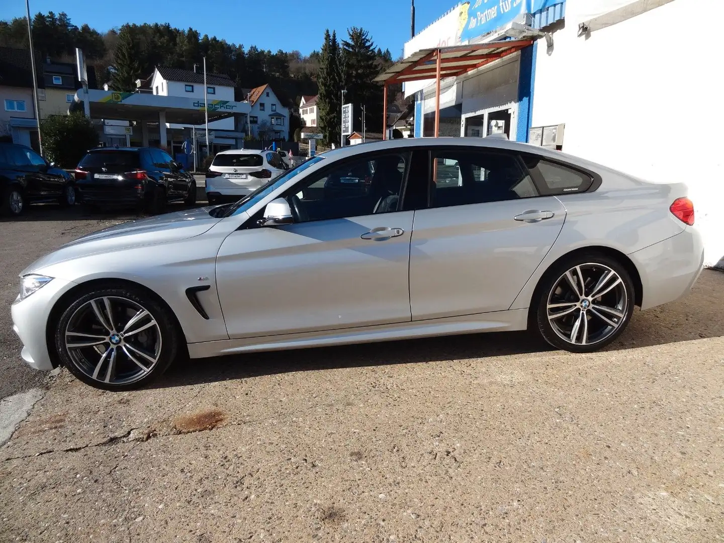BMW 435 435i GranCoupé/M-Paket/1.Hd/HUD/SitzH/TopZustand Silber - 2