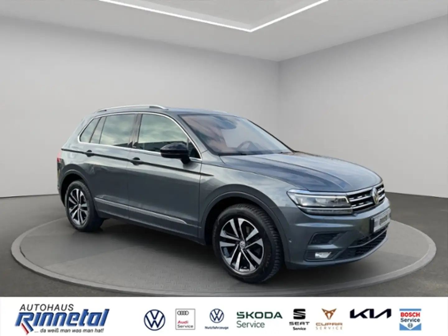 Volkswagen Tiguan 2.0 TDI DSG IQ.Drive PANO+HUD+AHK+LED LICHT+NAVI+ Silber - 2