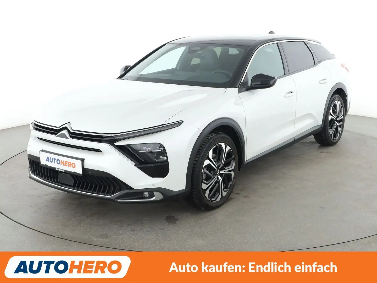 Citroen C5 X 1.2 PureTech Shine Aut.*NAVI*CAM*TEMPO* Blanc - 1