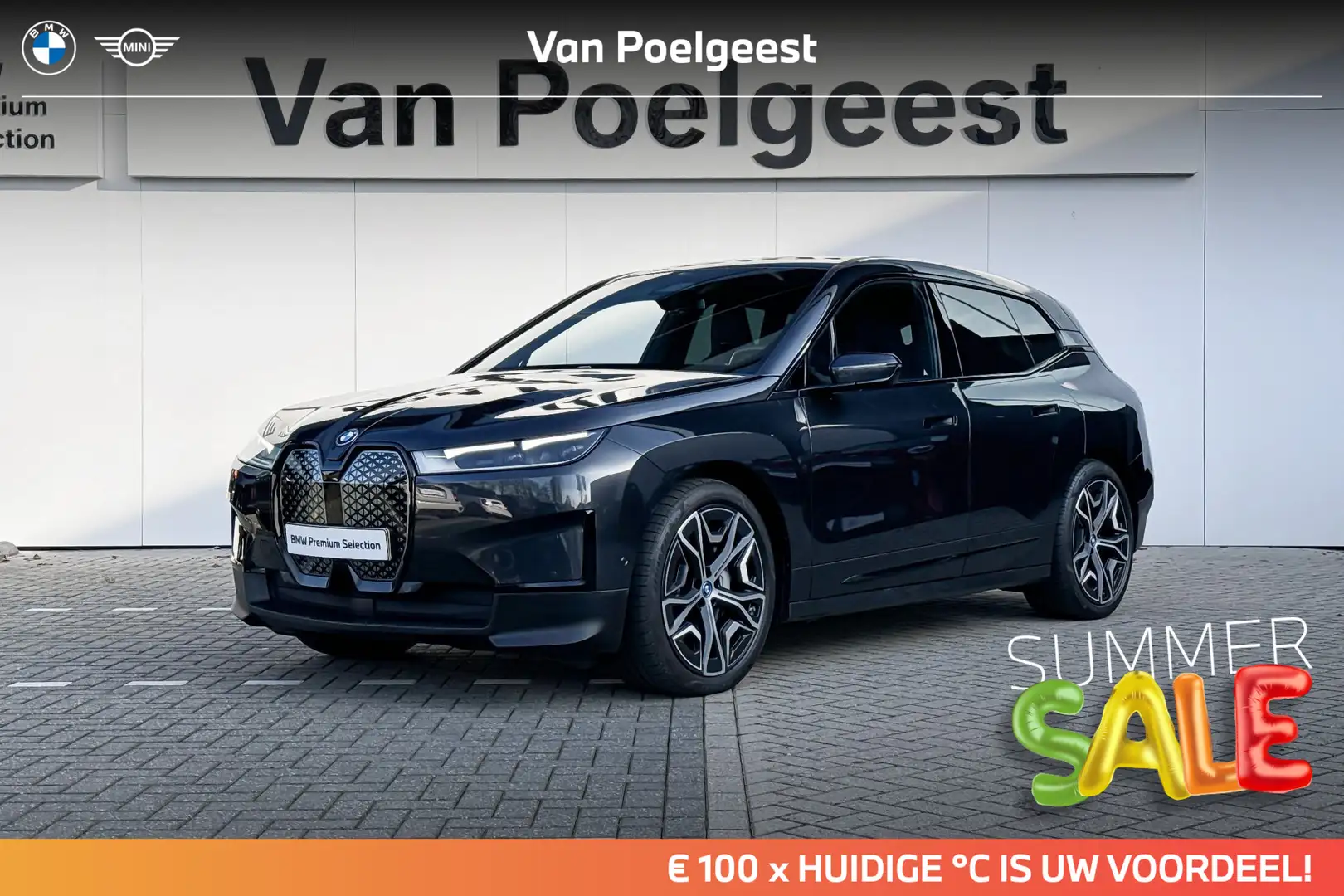 BMW iX xDrive50 High Executive | Summer Sale 100 Grijs - 1