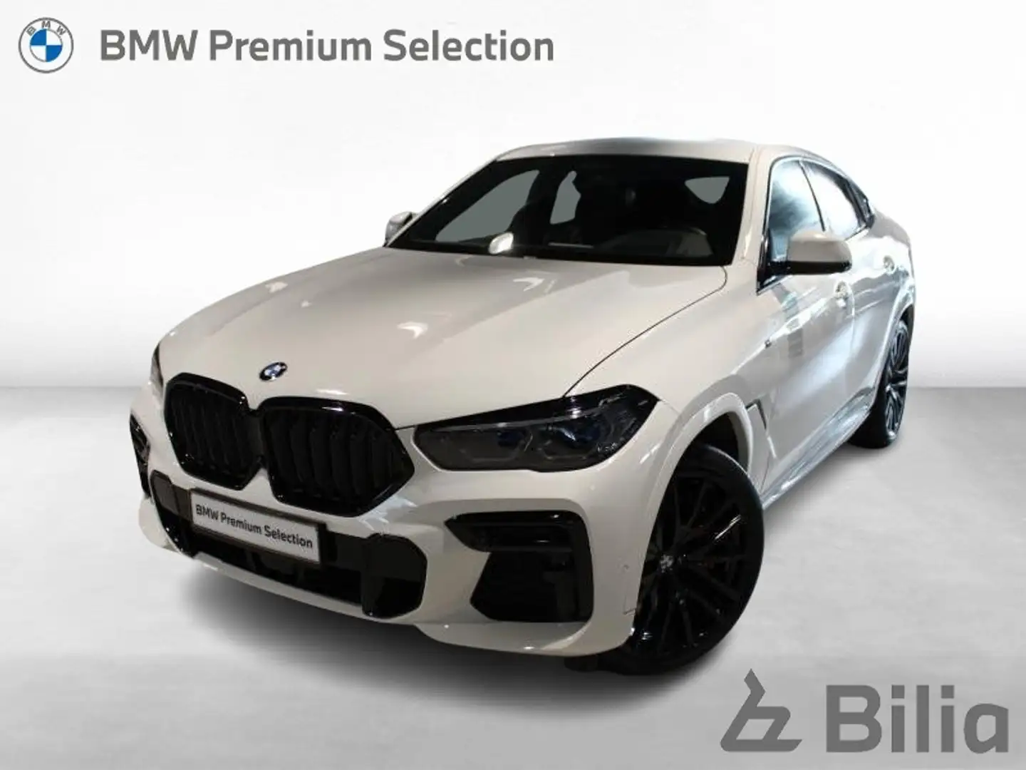 BMW X6 xDrive 40d pack M 2022 Blanc - 1