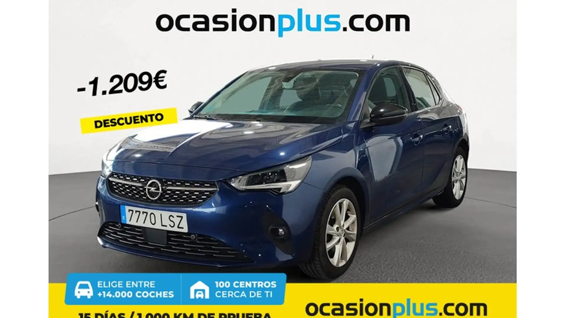 Opel Corsa 1.2T XHT S/S Elegance AT8 100 Azul - 1