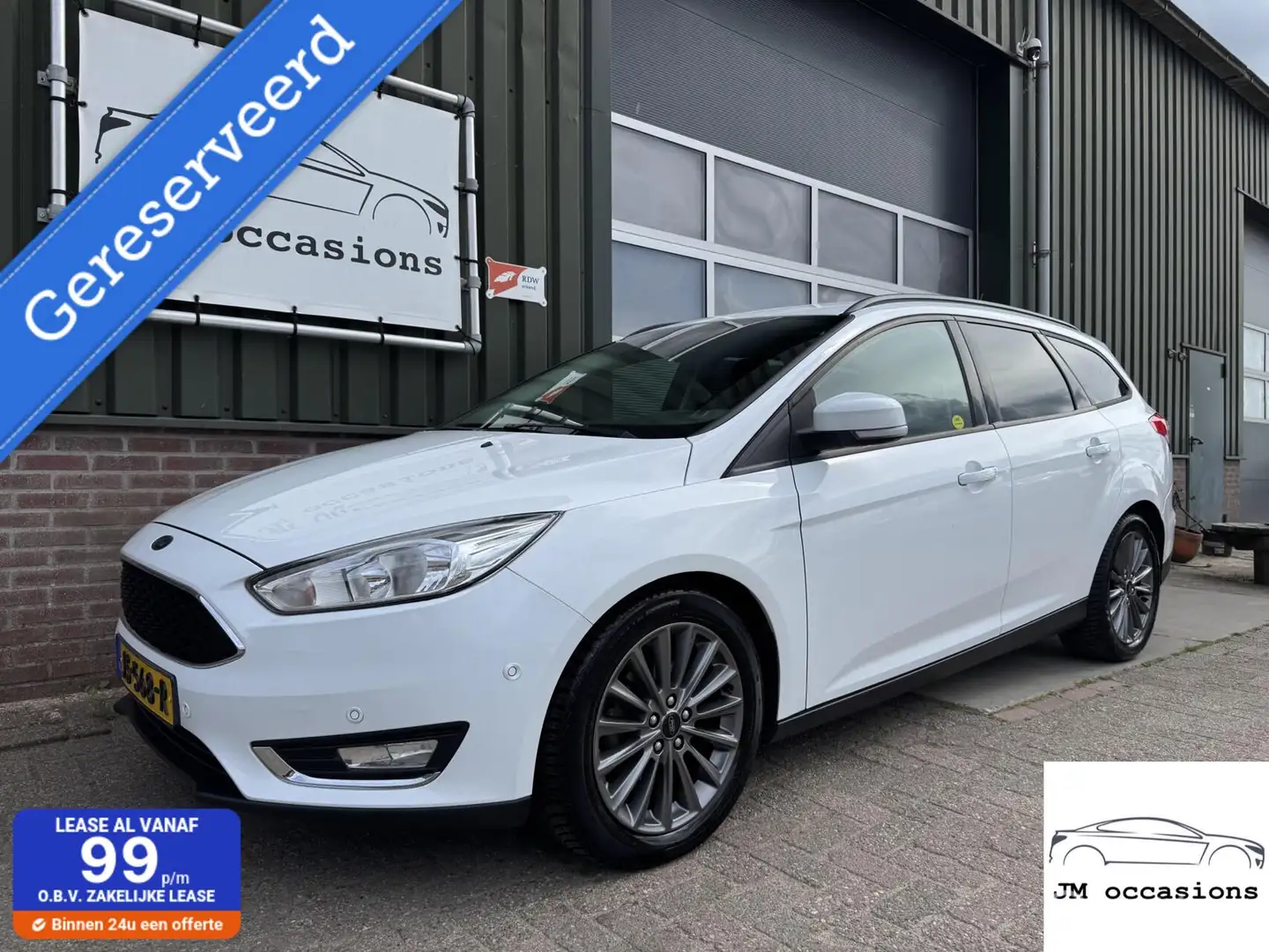 Ford Focus Wagon 1.0 Trend Edition|Clima|Cruise|Navi|APK nieu Bianco - 1
