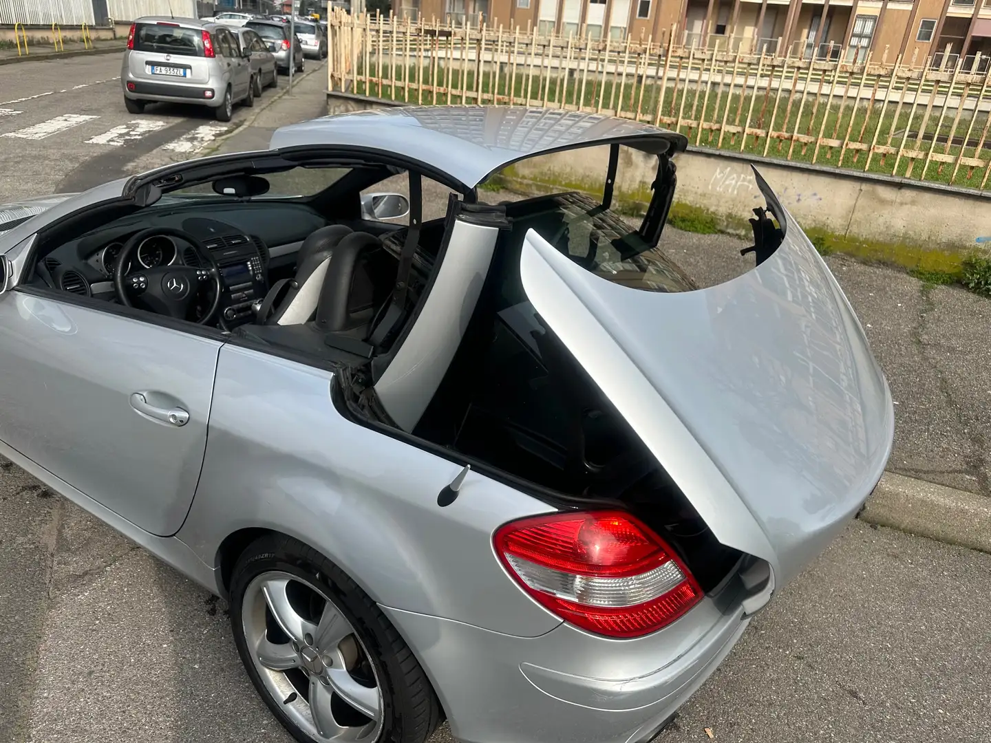 Mercedes-Benz SLK 200 SLK 200 k Argent - 1