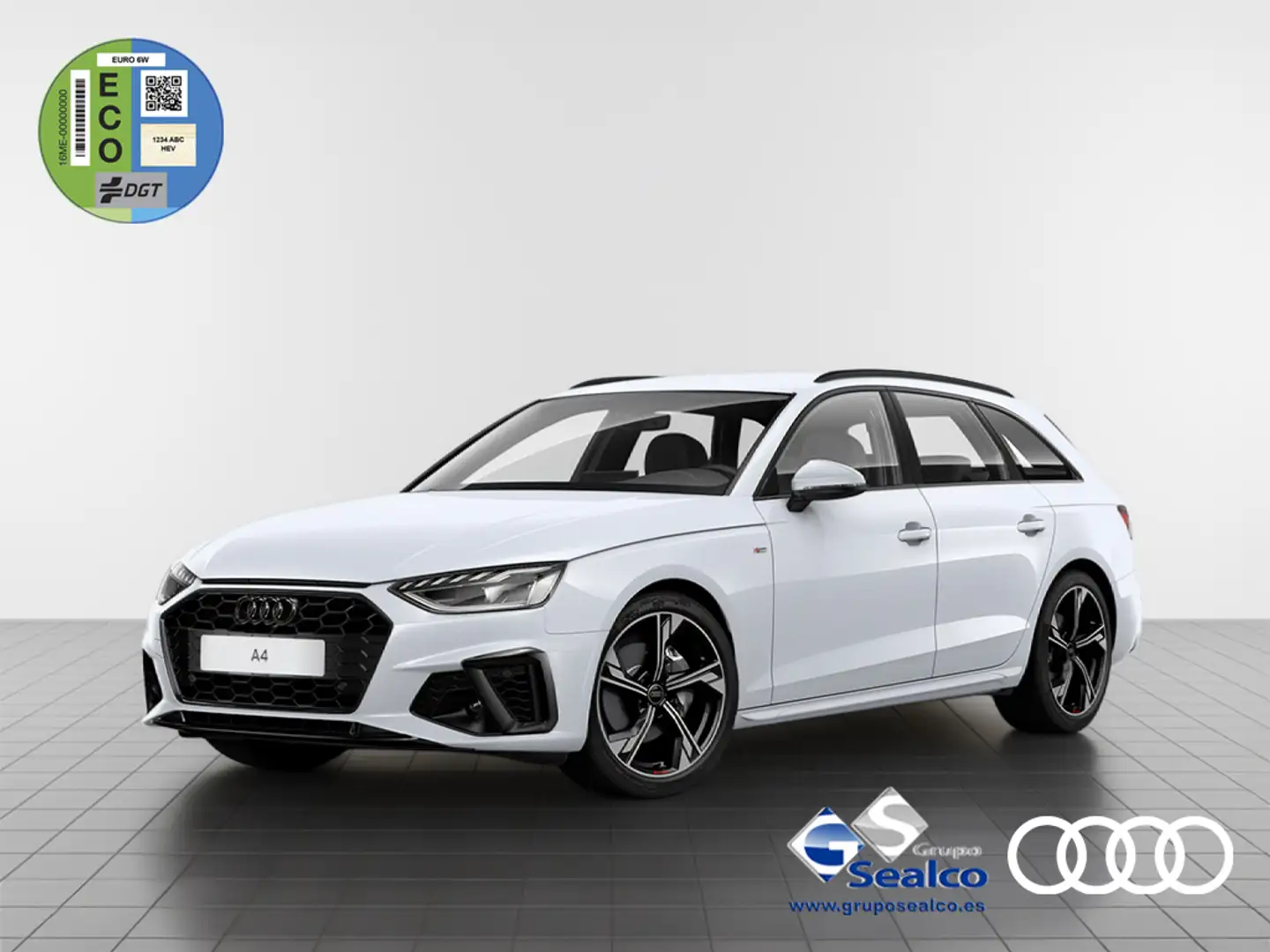 Audi A4 Avant 40 TFSI Black line S tronic 150kW Blanco - 1