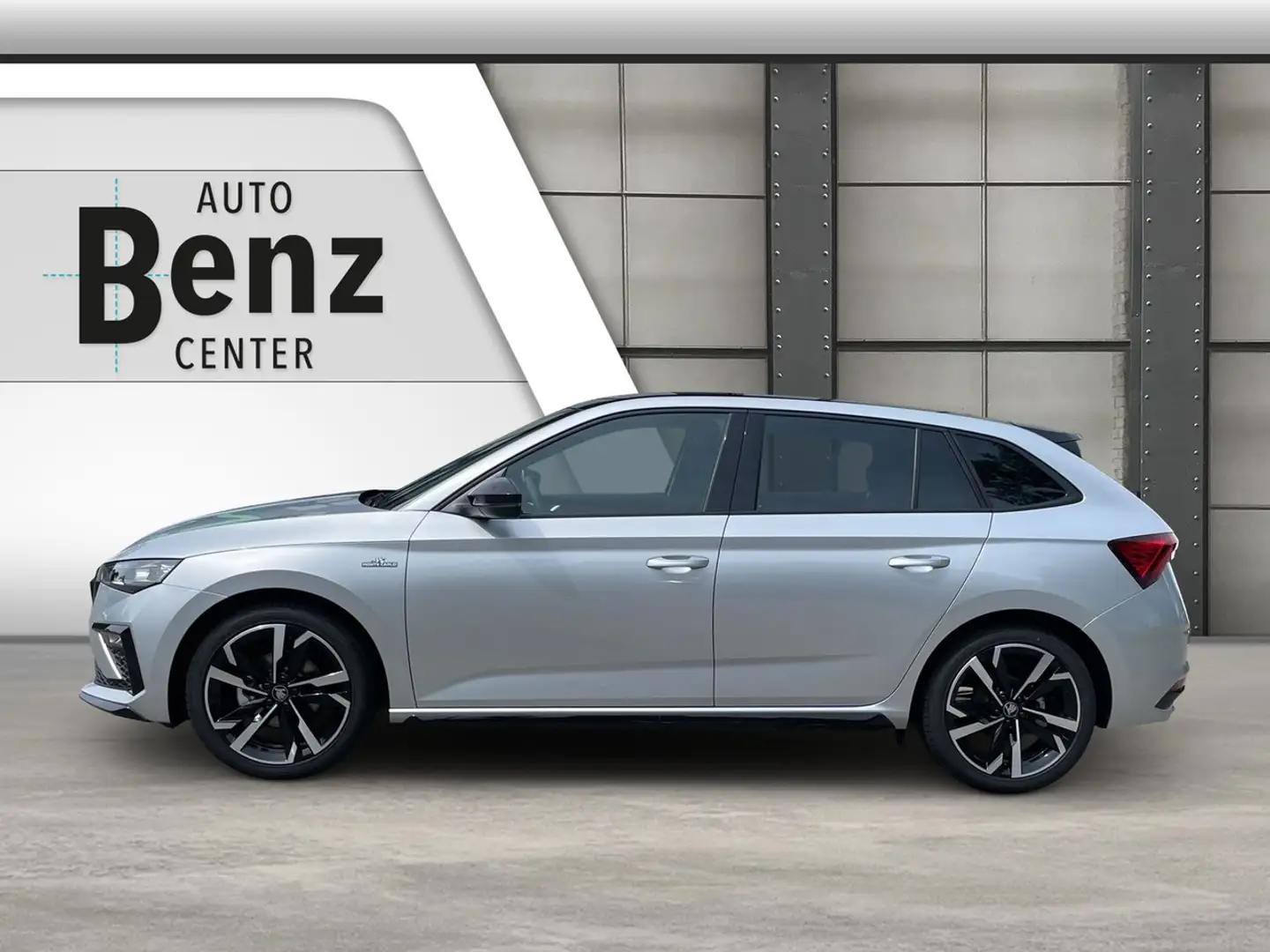 Skoda Scala 1.0 TSI DSG MONTE CARLO *AHK*NAVI*PANO* Klima Argento - 2