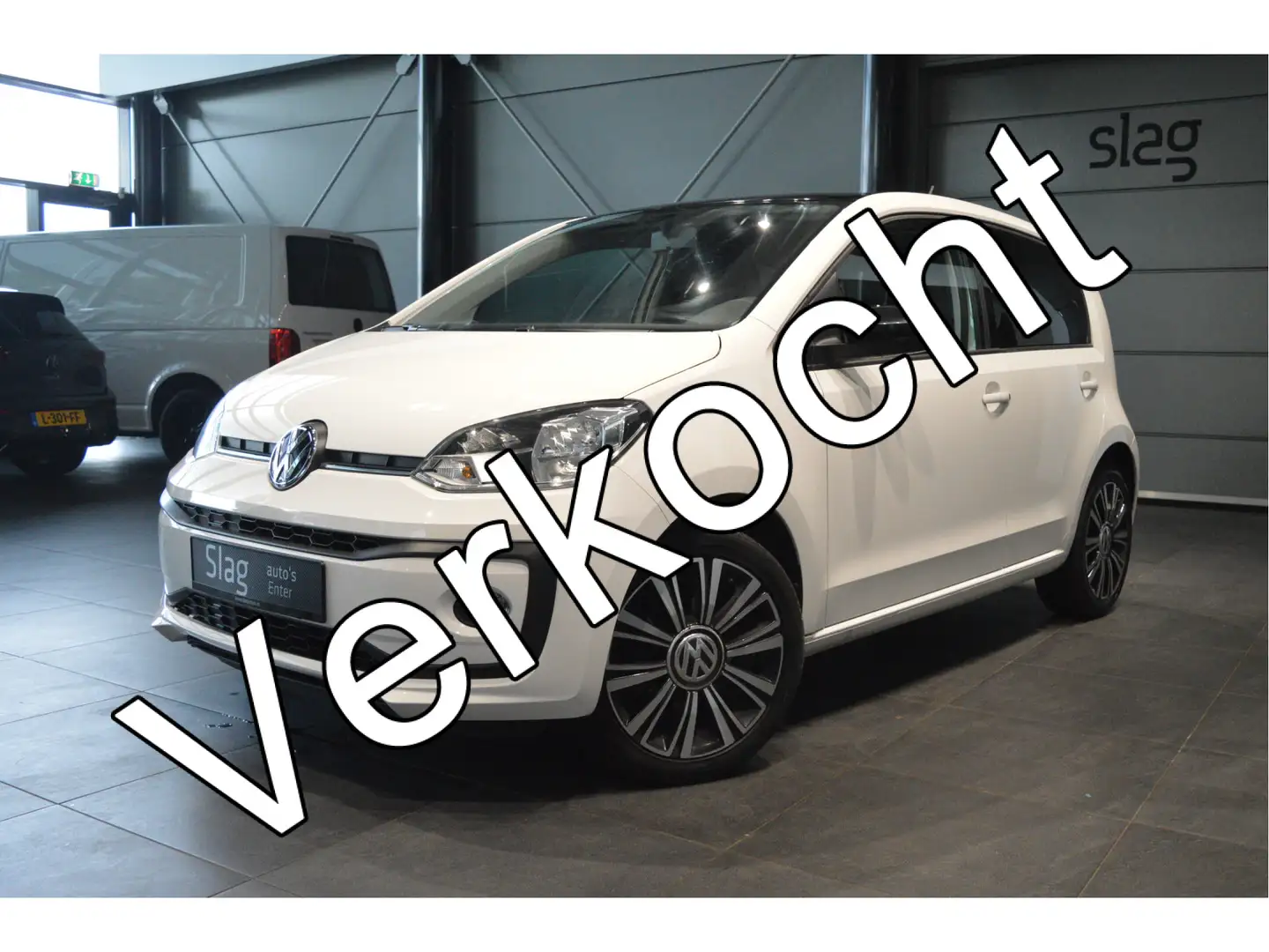 Volkswagen up! 1.0 BMT High up! Black Style airco lichtmetaal !! Wit - 1