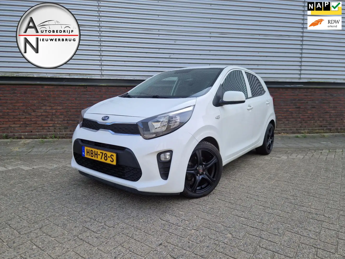Kia Picanto 1.0 CVVT EconomyPlusLine Blanco - 1