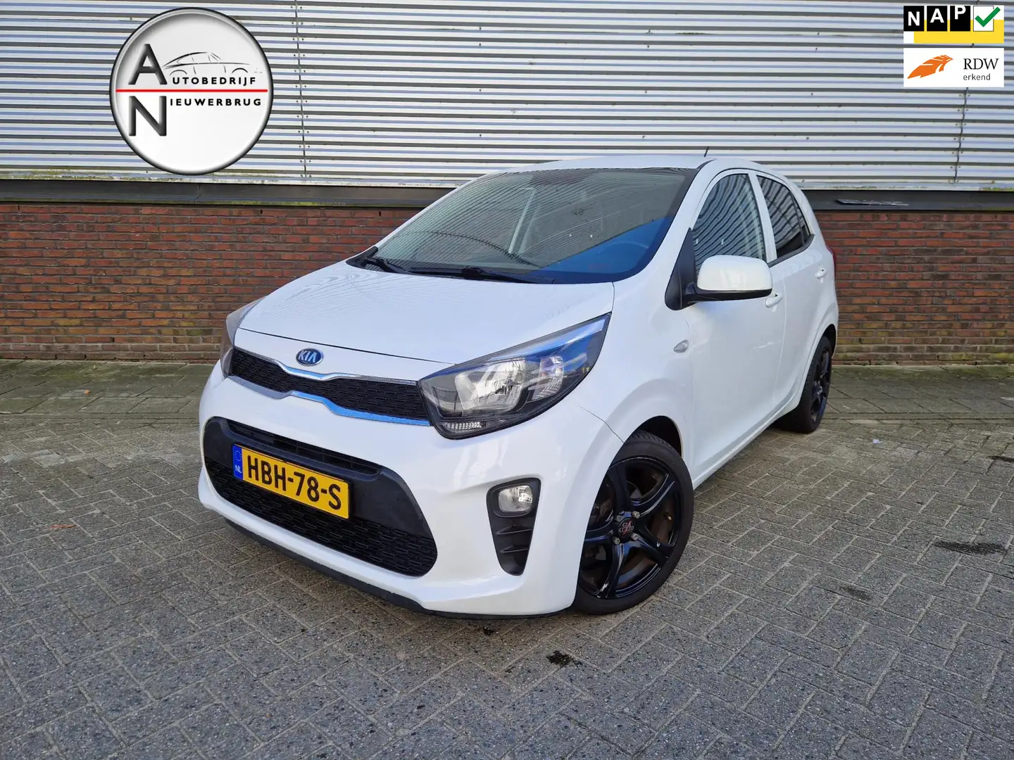 Kia Picanto 1.0 CVVT EconomyPlusLine Bílá - 1