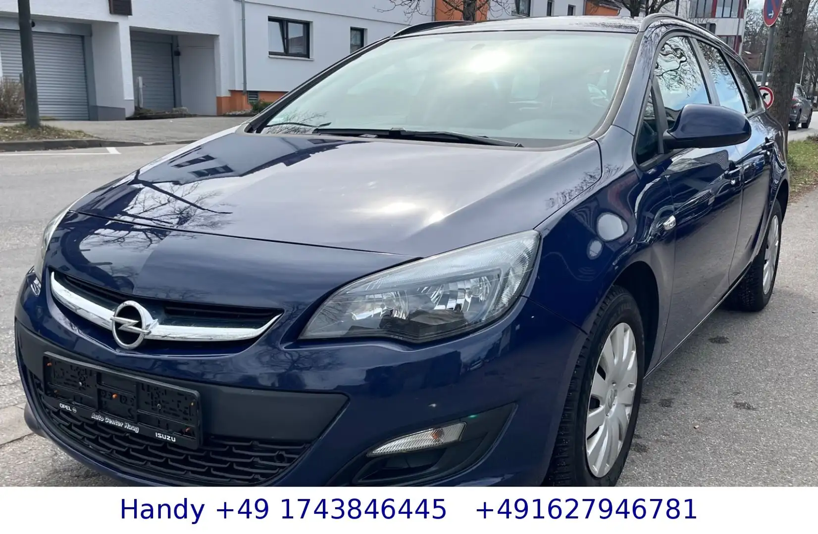 Opel Astra J 1.6i ST Edition/Facelift/Euro6/SHeft/PDC Blau - 1