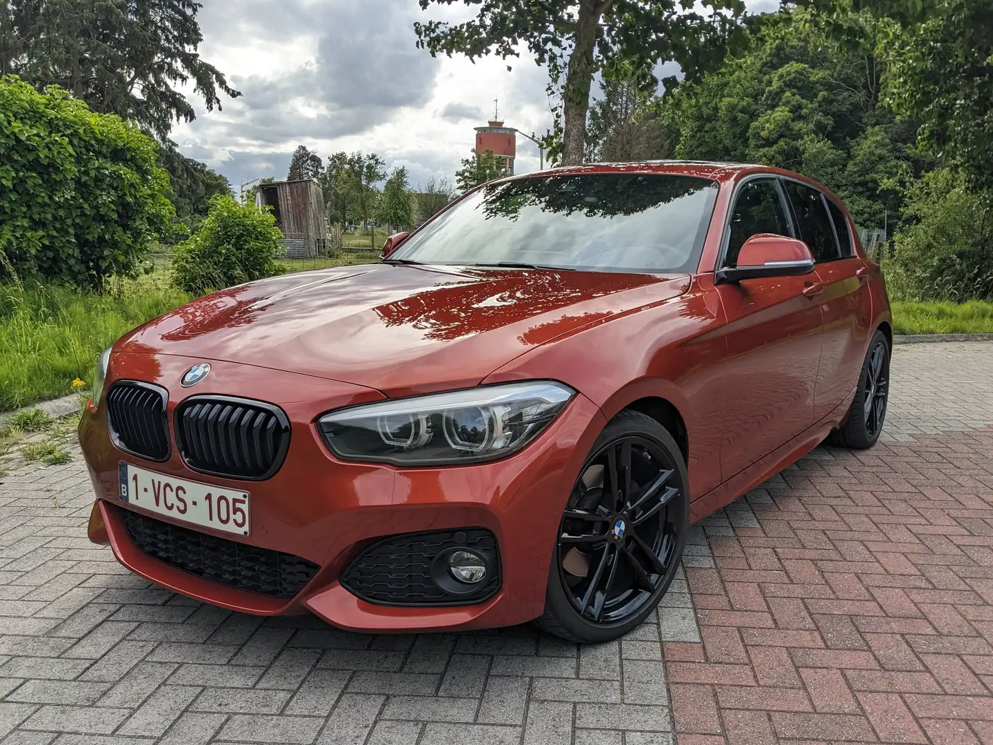 BMW 125 125i Sport-Aut. M Sport Portocaliu - 1