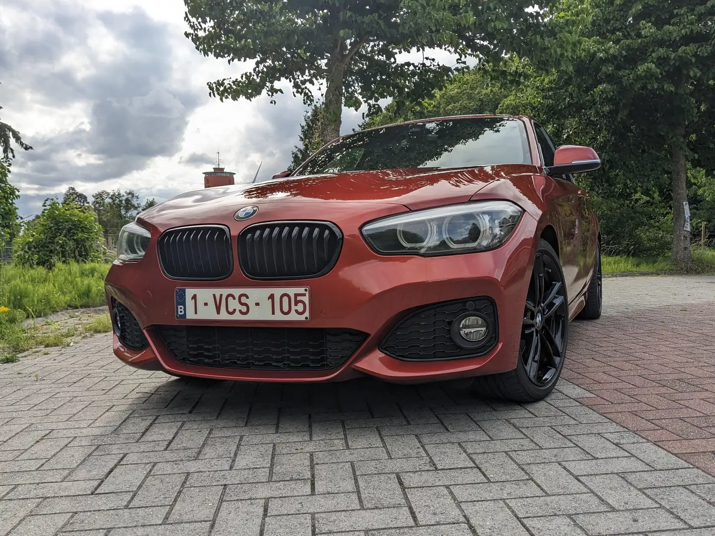 BMW 125 125i Sport-Aut. M Sport Portocaliu - 2