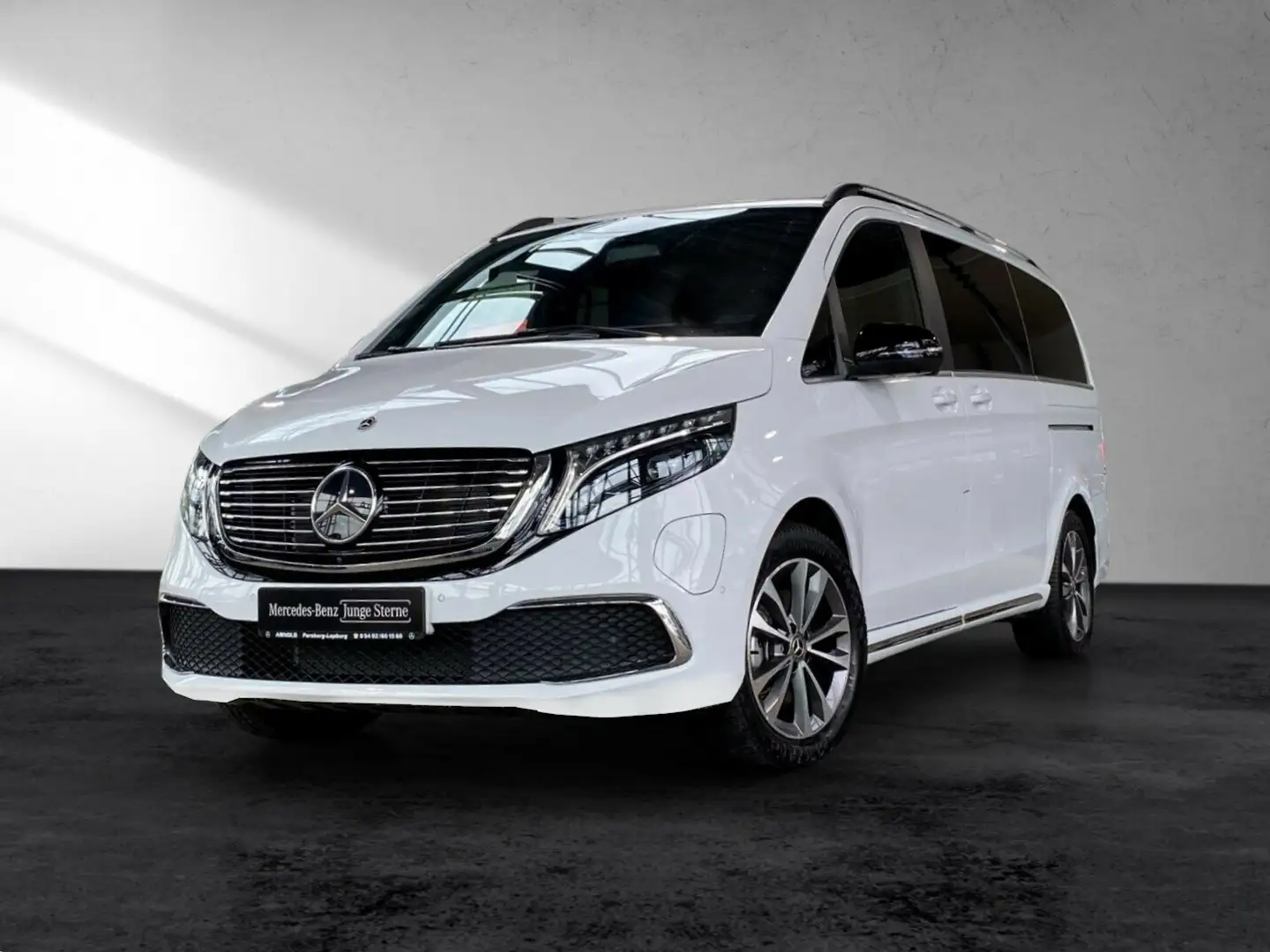Mercedes-Benz EQV 300 EQV 300 AVANTGARDE Lang Distr 360° AIRMATIC 8-S. Weiß - 2