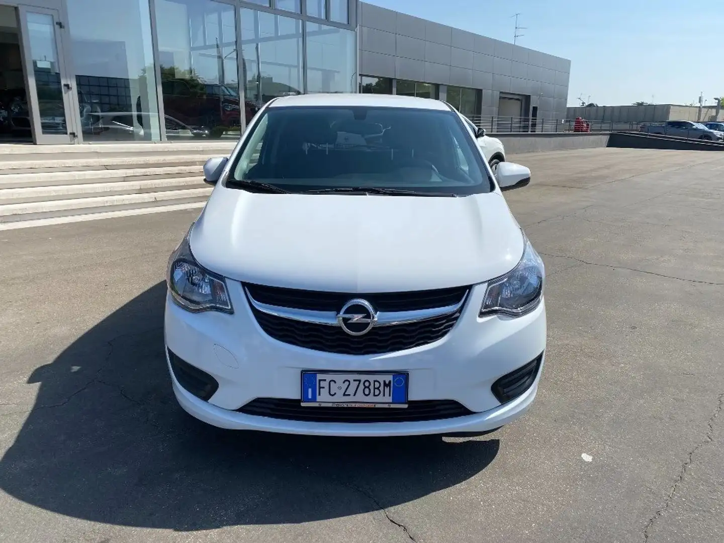 Opel Karl 1.0 75 CV PER NEOPAT-KM CERTIFICATI-GARANZIA Bianco - 2