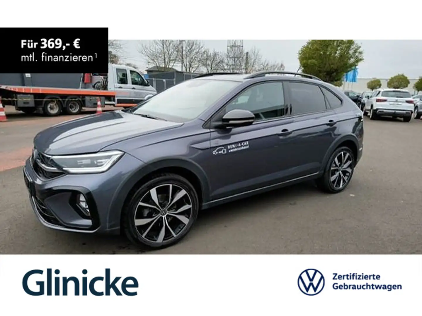 Volkswagen Taigo 1.0 TSI DSG R-Line Navi Matrix-LED ACC RFK Grau - 1