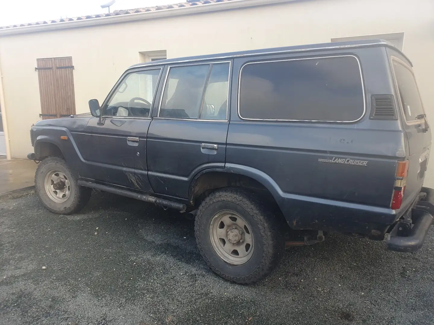 Toyota Land Cruiser toyota hj61 Blau - 1