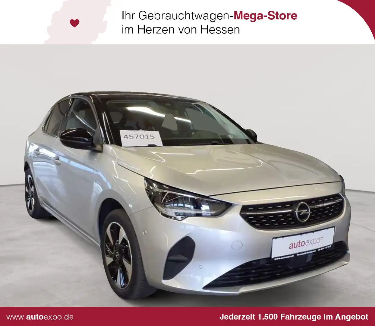 Opel Corsa-e Corsa-e Elegance StyleP Navi PDC KAM SHZ Argent - 1