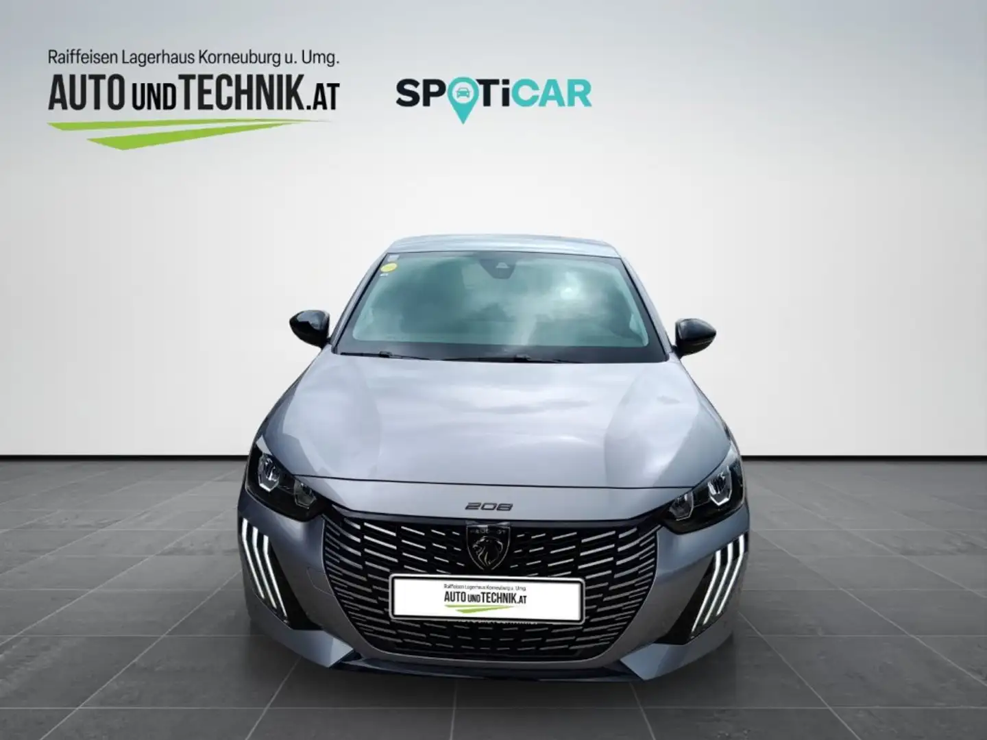 Peugeot 208 E-208 STYLE Elektromotor 136 (Batterie 50 kWh) Grau - 2