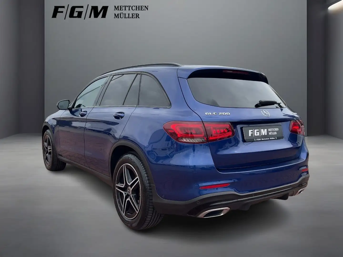 Mercedes-Benz GLC 200 4Matic  AMG Line S-Dach|TWA|AHK|Night Blau - 2