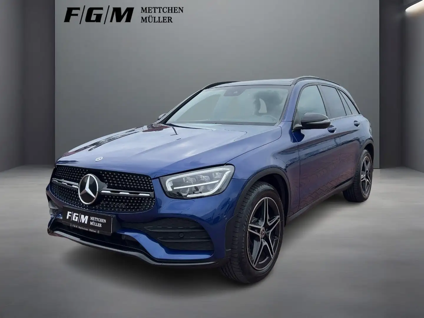Mercedes-Benz GLC 200 4Matic AMG Line S-Dach|TWA|AHK|Night Bleu - 2