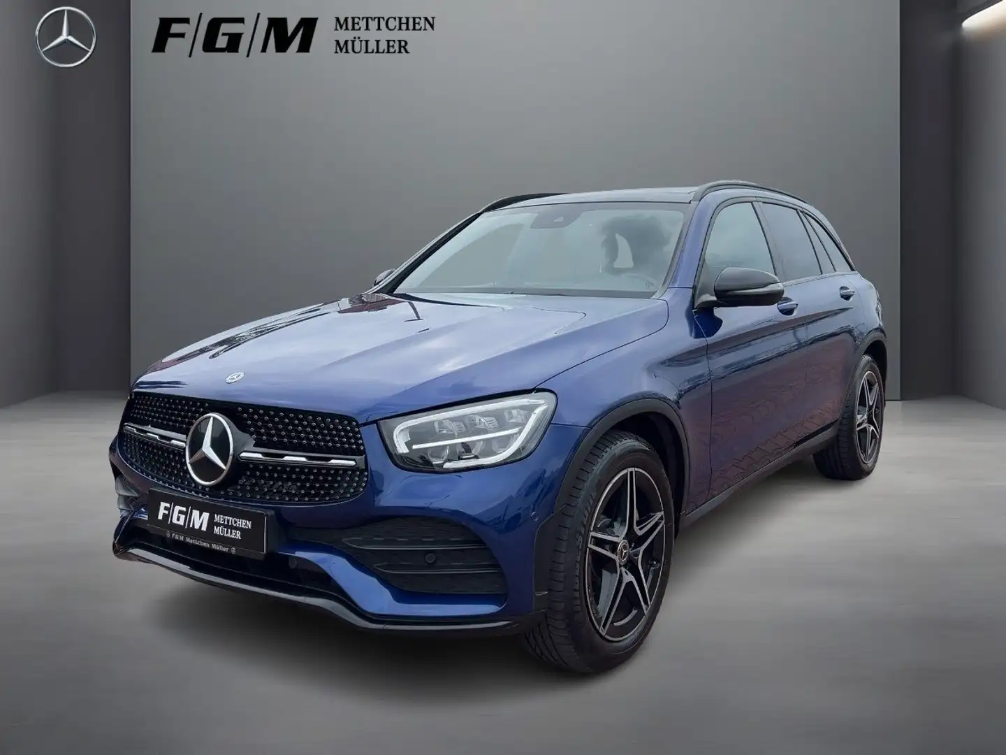 Mercedes-Benz GLC 200 4Matic AMG Line S-Dach|TWA|AHK|Night Bleu - 1