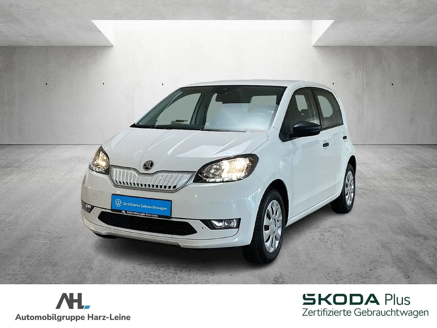 Skoda Citigo e iV Ambition 61kW PDC GRA DAB SHZ White - 1