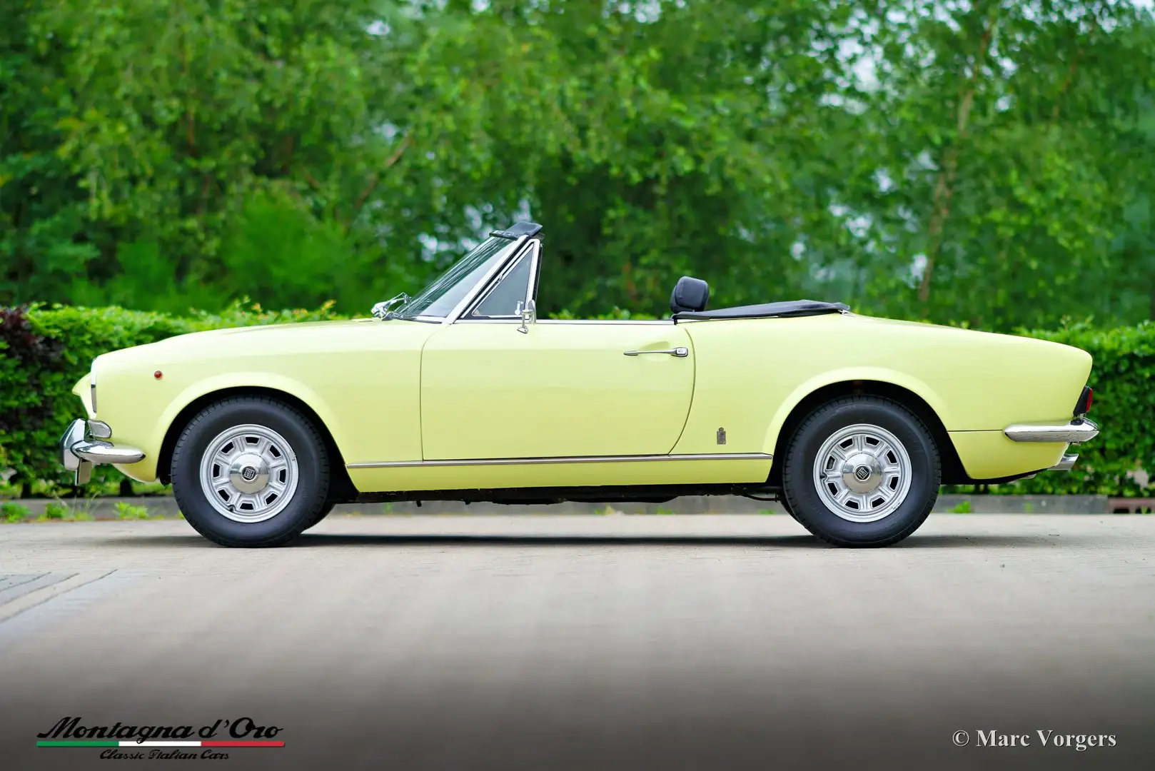 Fiat 124 Spider Sportspider 1600 Jaune - 2