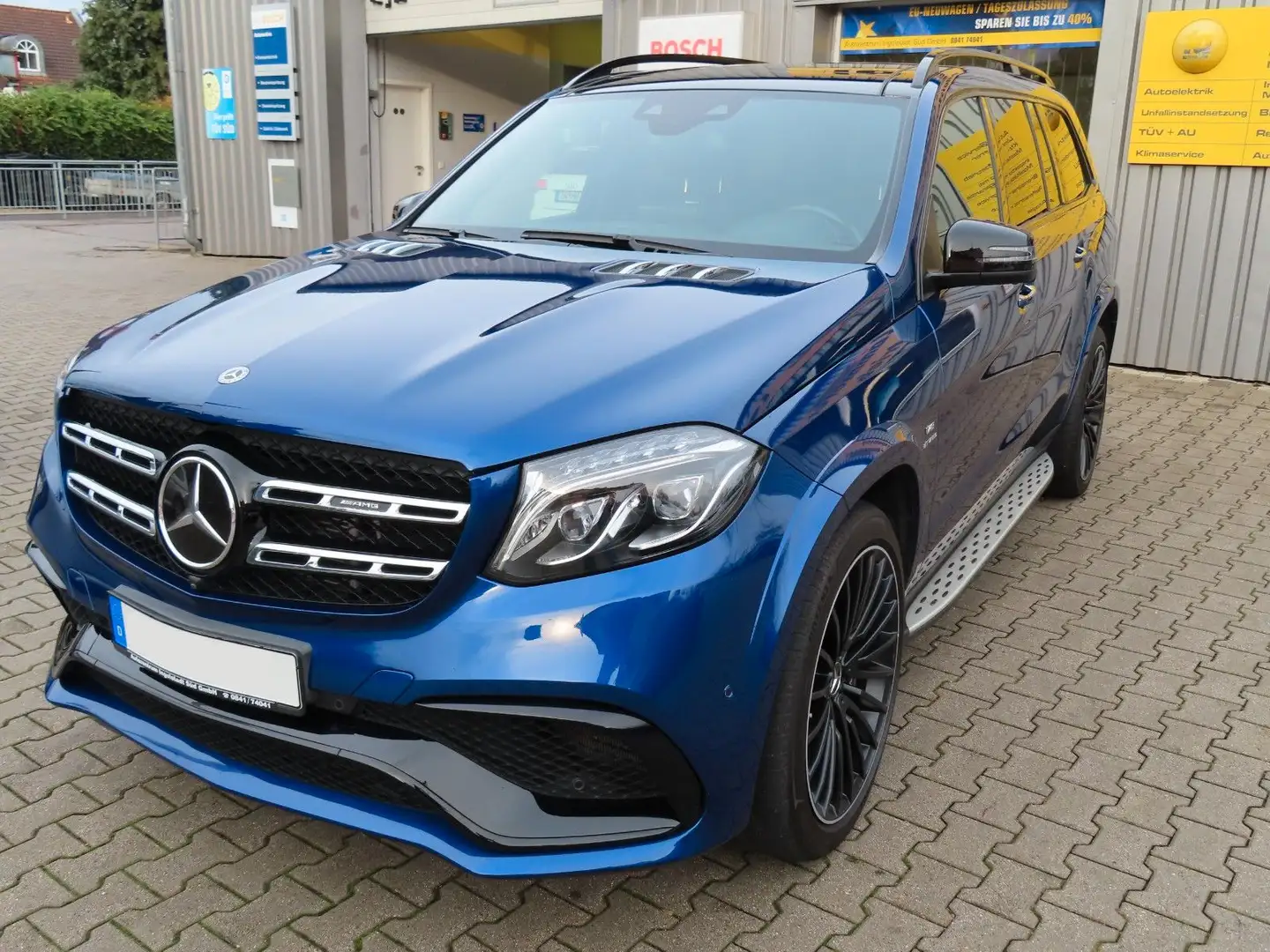 Mercedes-Benz GLS 63 AMG GLS -Klasse AMG 4Matic Webasto AHK WR TV Синій - 2