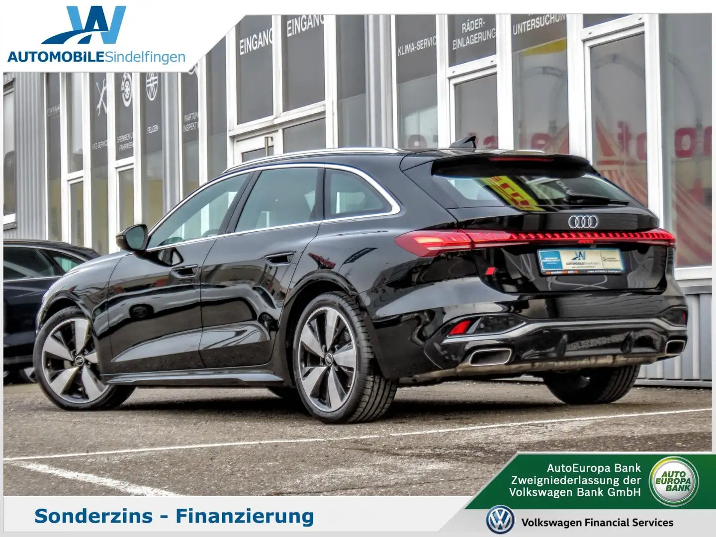Audi A5 Avant TFSI 150 kW S tronic 2x S line TECH AHK Negro - 2