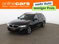 BMW 318 d Touring Aut LED STANDHZ RADAR LEDER NAVI Schwarz - thumbnail 1