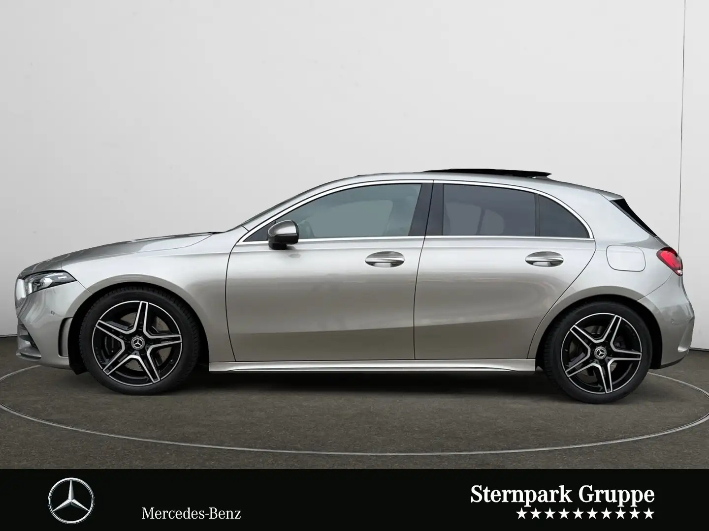 Mercedes-Benz A 220 A 220 4M AMG Distro+360+Leder+Pano+Sitzklima+LED Argent - 2